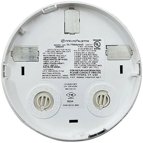 Fire-Lite Temperature Sensor H365HT fire alarm part