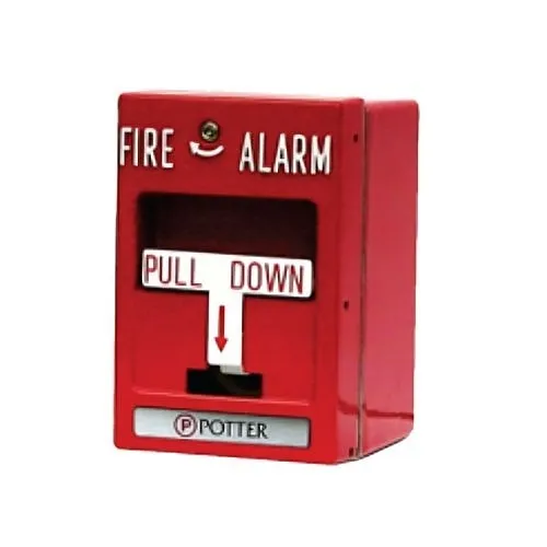 Potter Pull Station RMS-1T-WP-LP fire alarm part