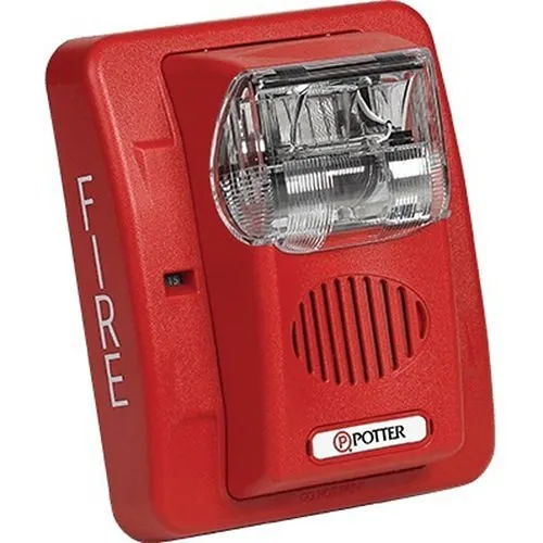 Potter Horn Strobe HS24-177R - Fire Alarm Part