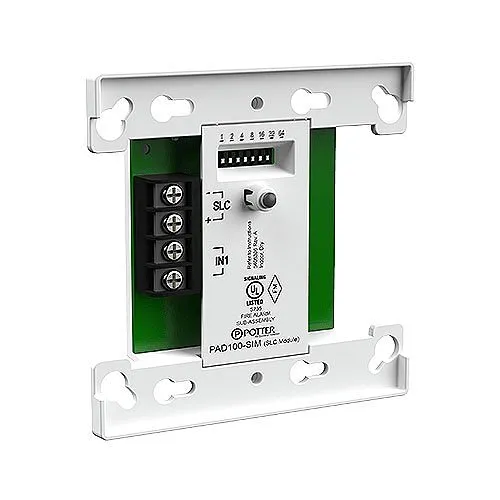Potter Addressable Input Module PAD100-SIM fire alarm part